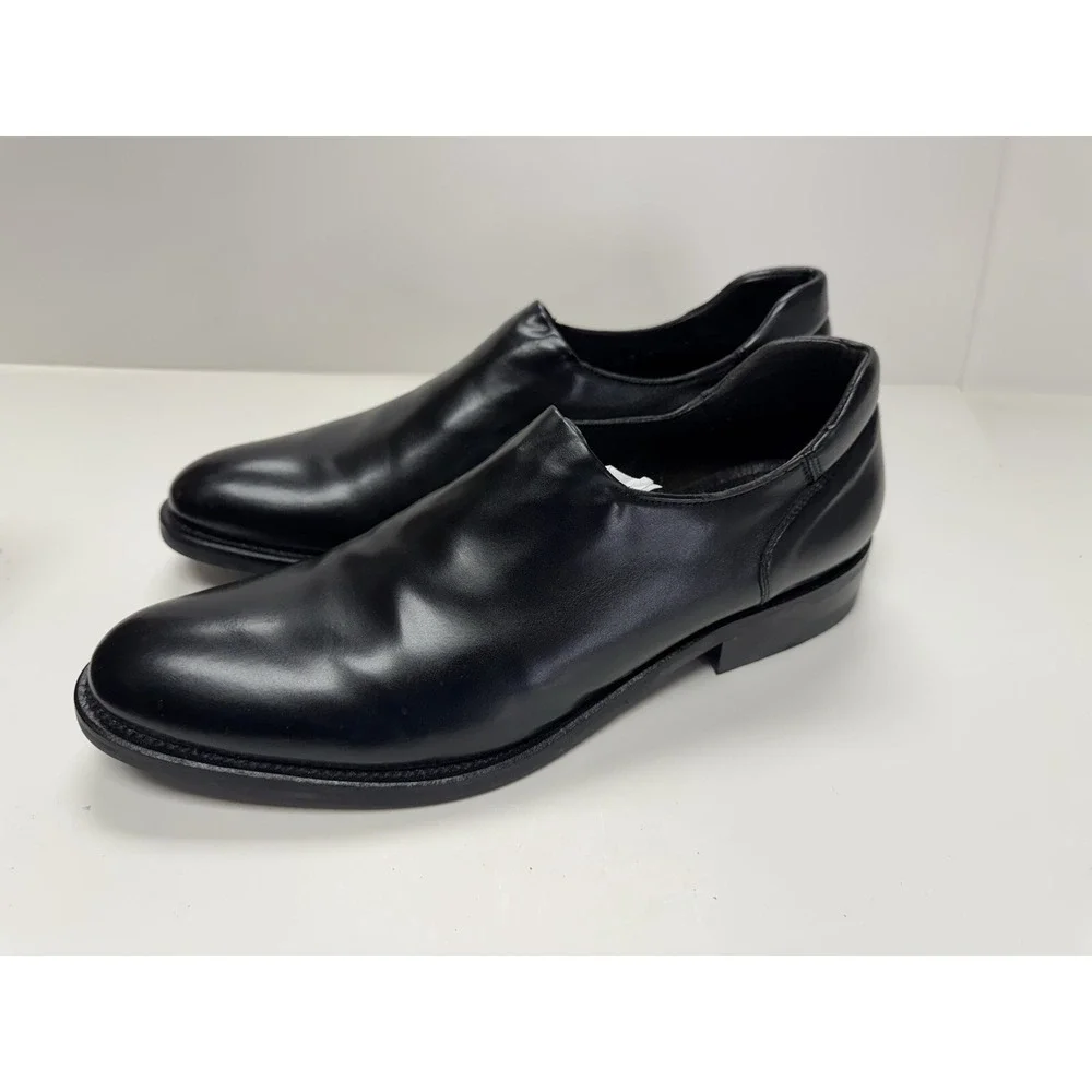 Donald Pliner Men's Stretch Nappa Leather Slip-On‎ Loafer Black Ewait 3030 M100